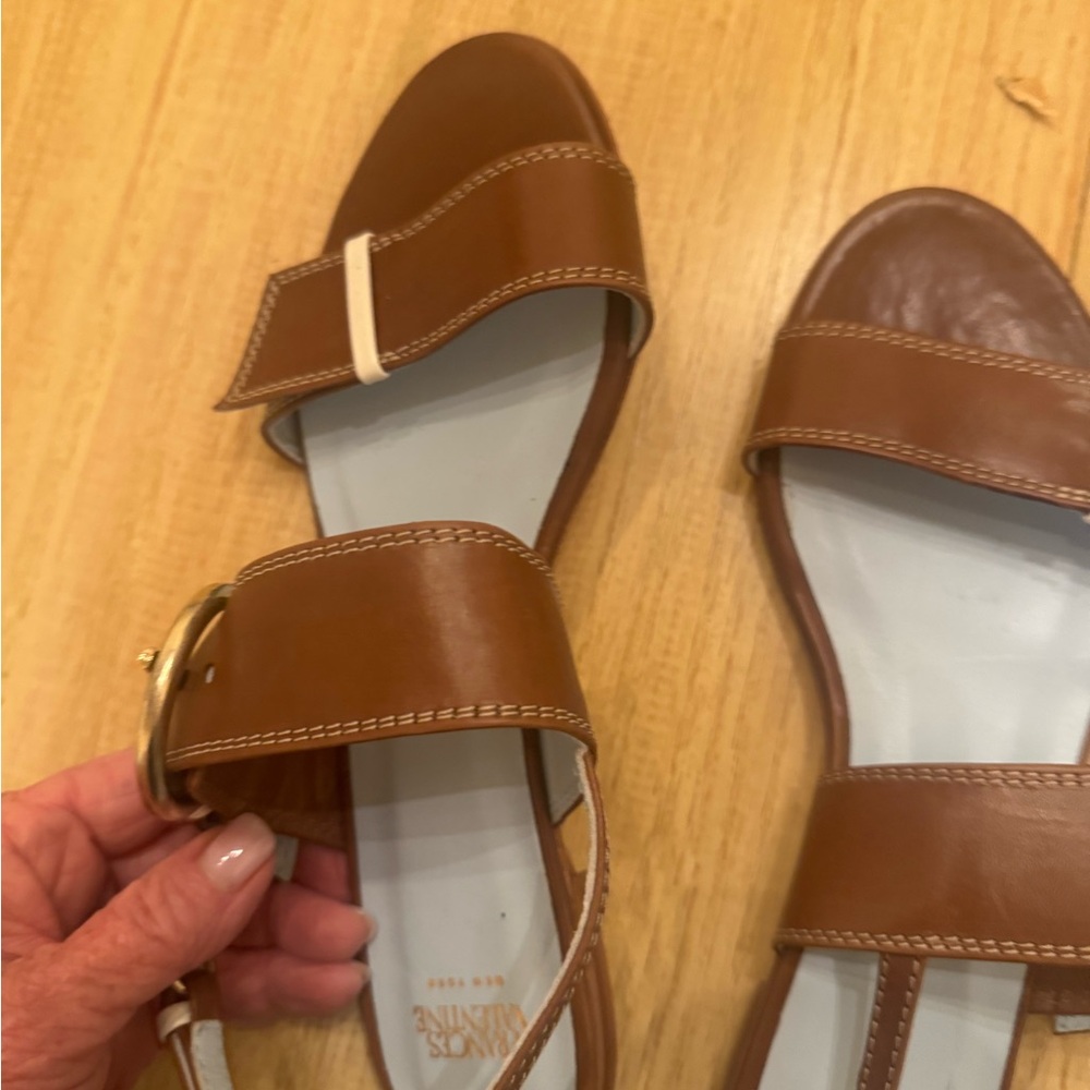 Frances Valentine Brown Sandals